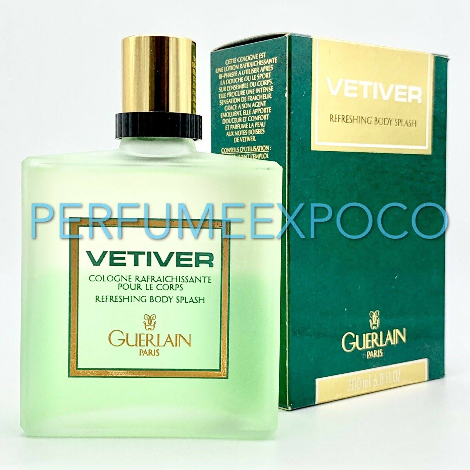 Vintage Guerlain Vetiver 6.8 oz Men&s Refreshing Body Splash