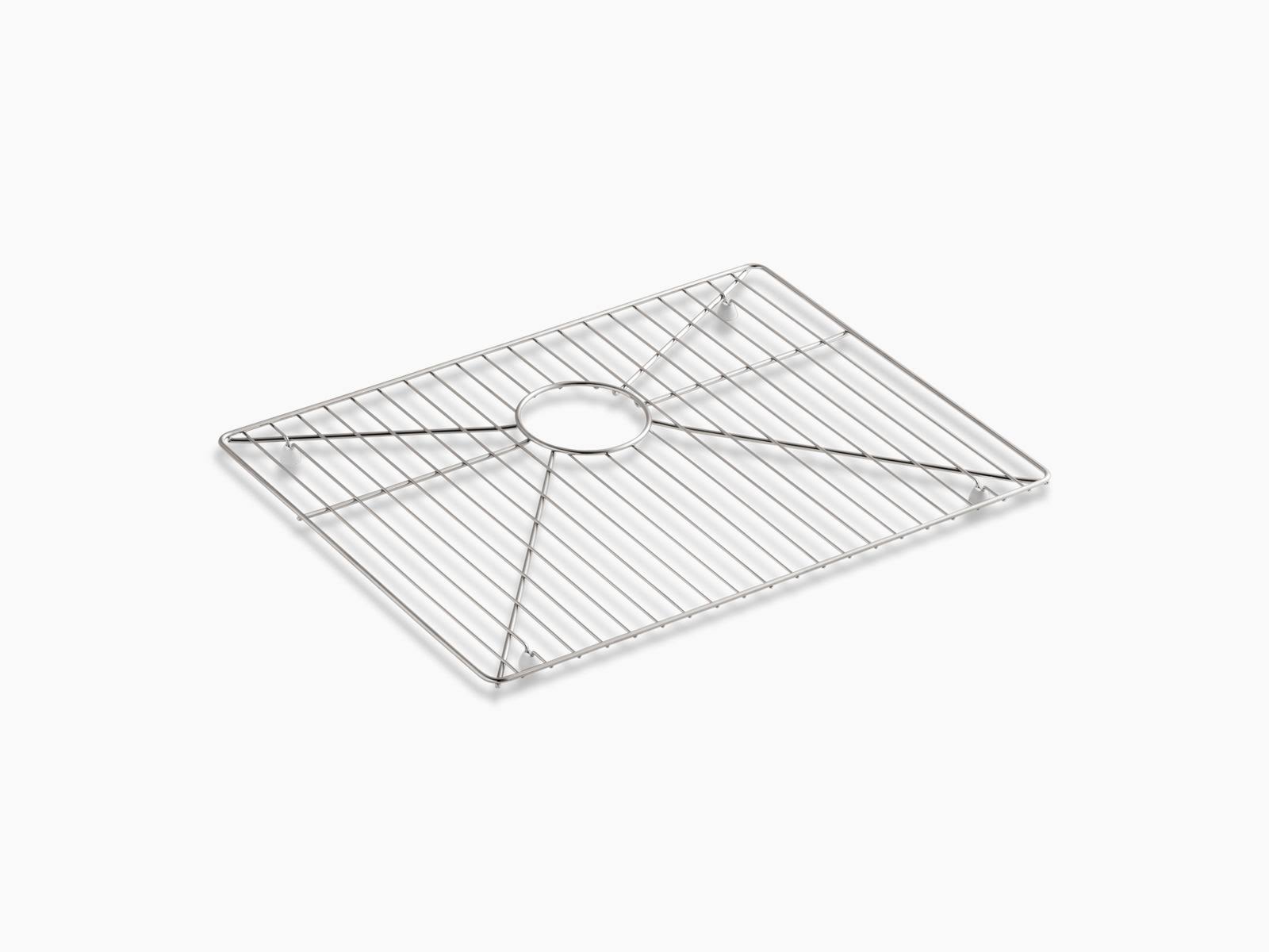 Kohler K-6645-ST Vault Bottom Basin Rack for Vault K-3822 Kitchen Sink, Stainless Steel