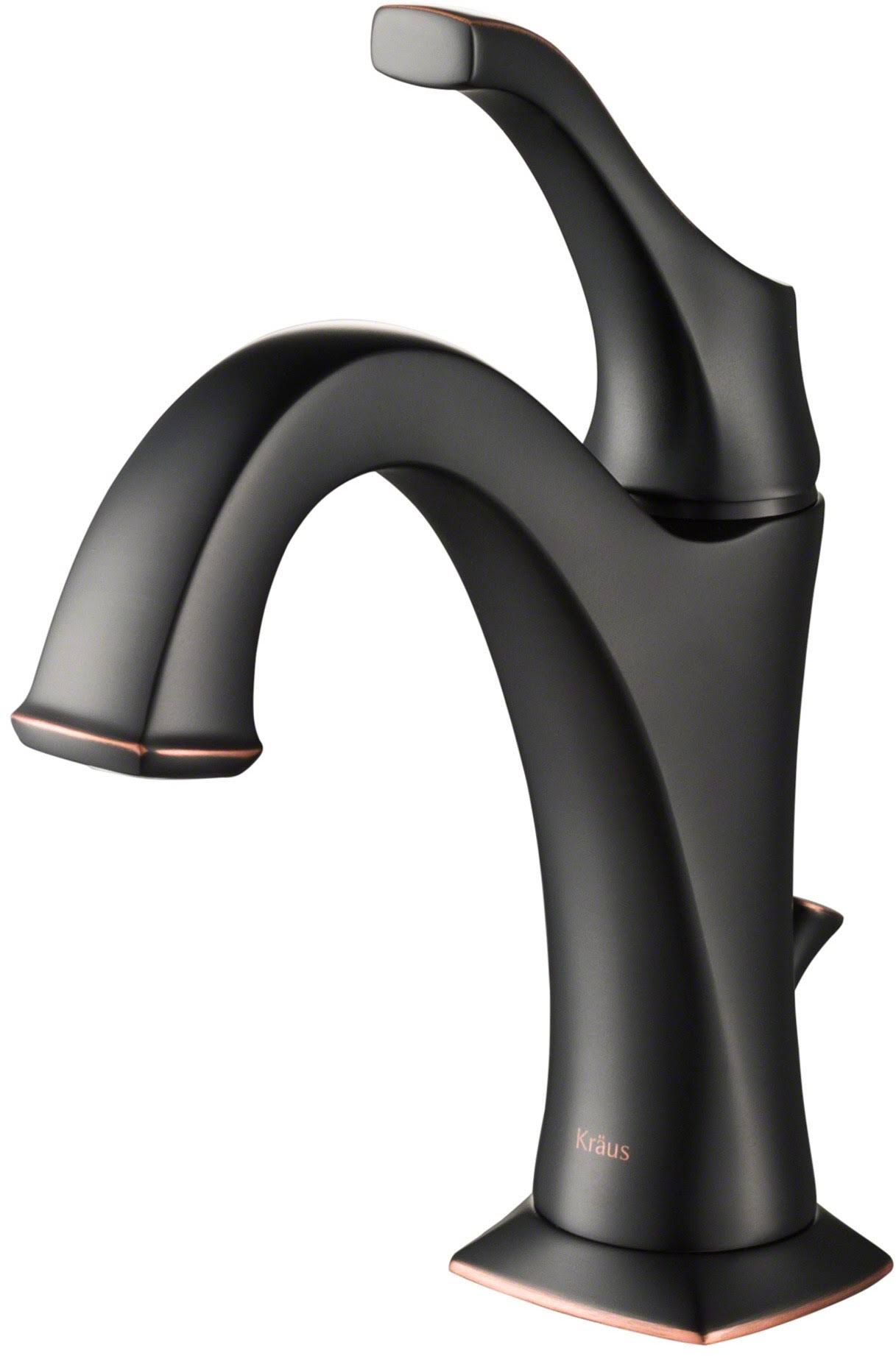 Kraus KBF-1201ORB Arlo Bathroom Faucet, Single, Oil Rubbed Bronze