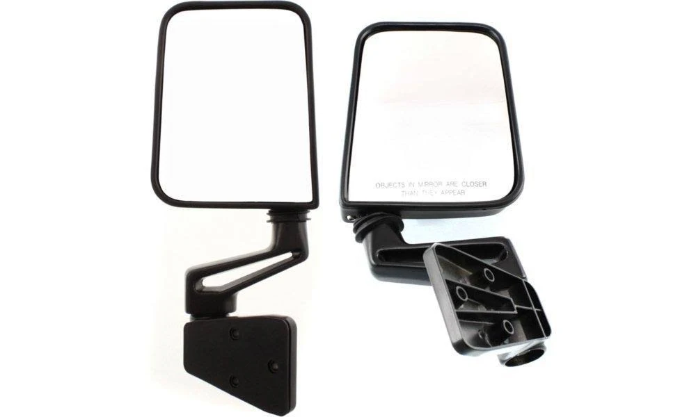 Kool Vue Set of 2 Mirror Manual for 97-2002 Jeep Wrangler (TJ) Left u0026 Right