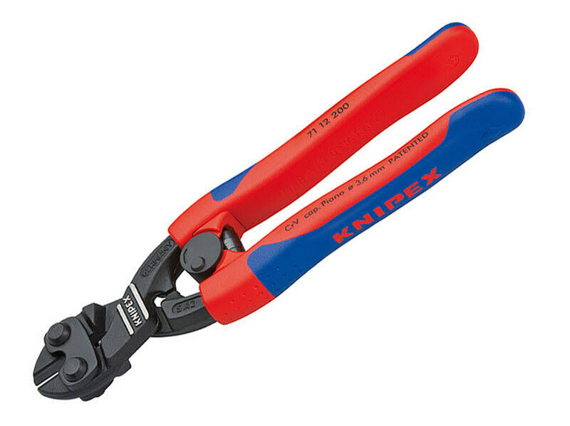 Knipex 71 12 Cobolt Compact Bolt Cutters, 8in.
