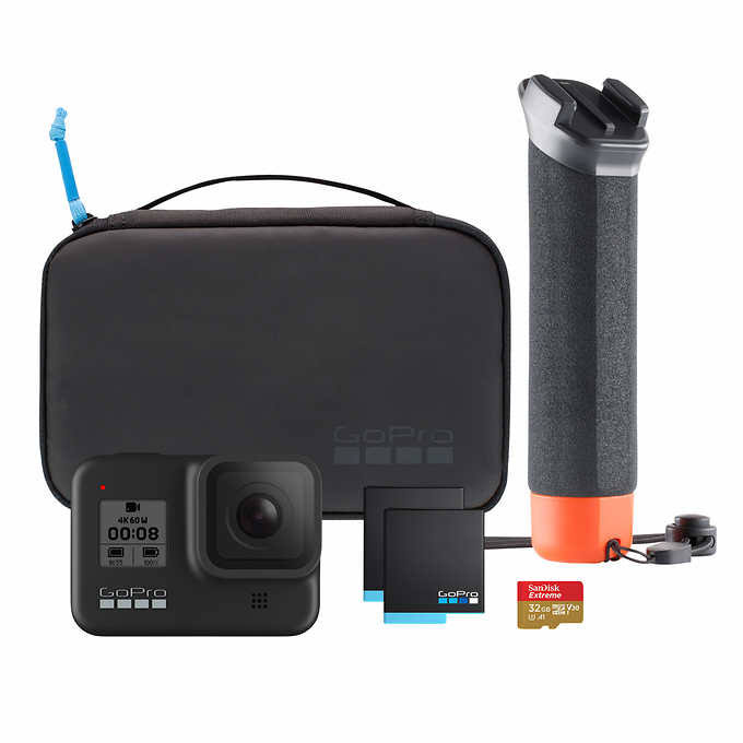 GoPro Hero 8 Black 4K Action Camera Bundle
