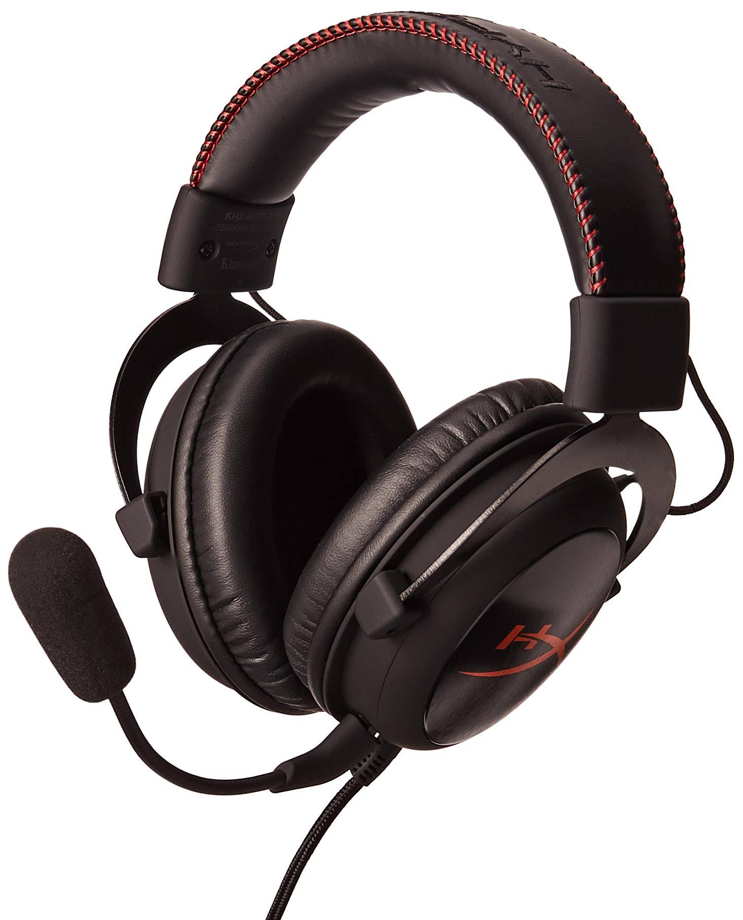 HyperX Cloud Gaming Headset for PC, Xbox One1, Ps4, PS4 Pro, Xbox One S1 (KHX-H3CL/WR) - Black [DJO]