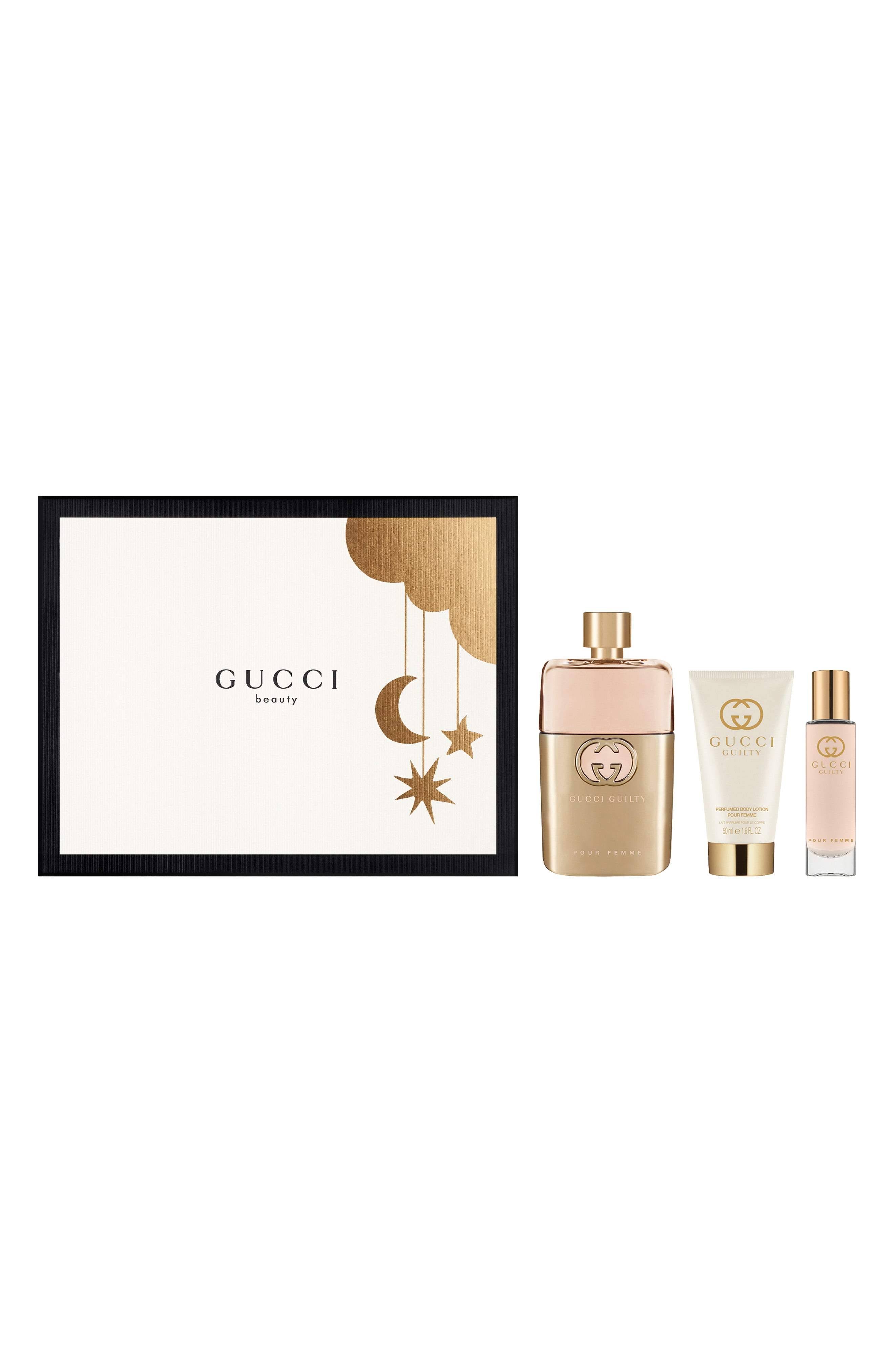 Womens Gucci Guilty Pour Femme Eau De Parfum Set