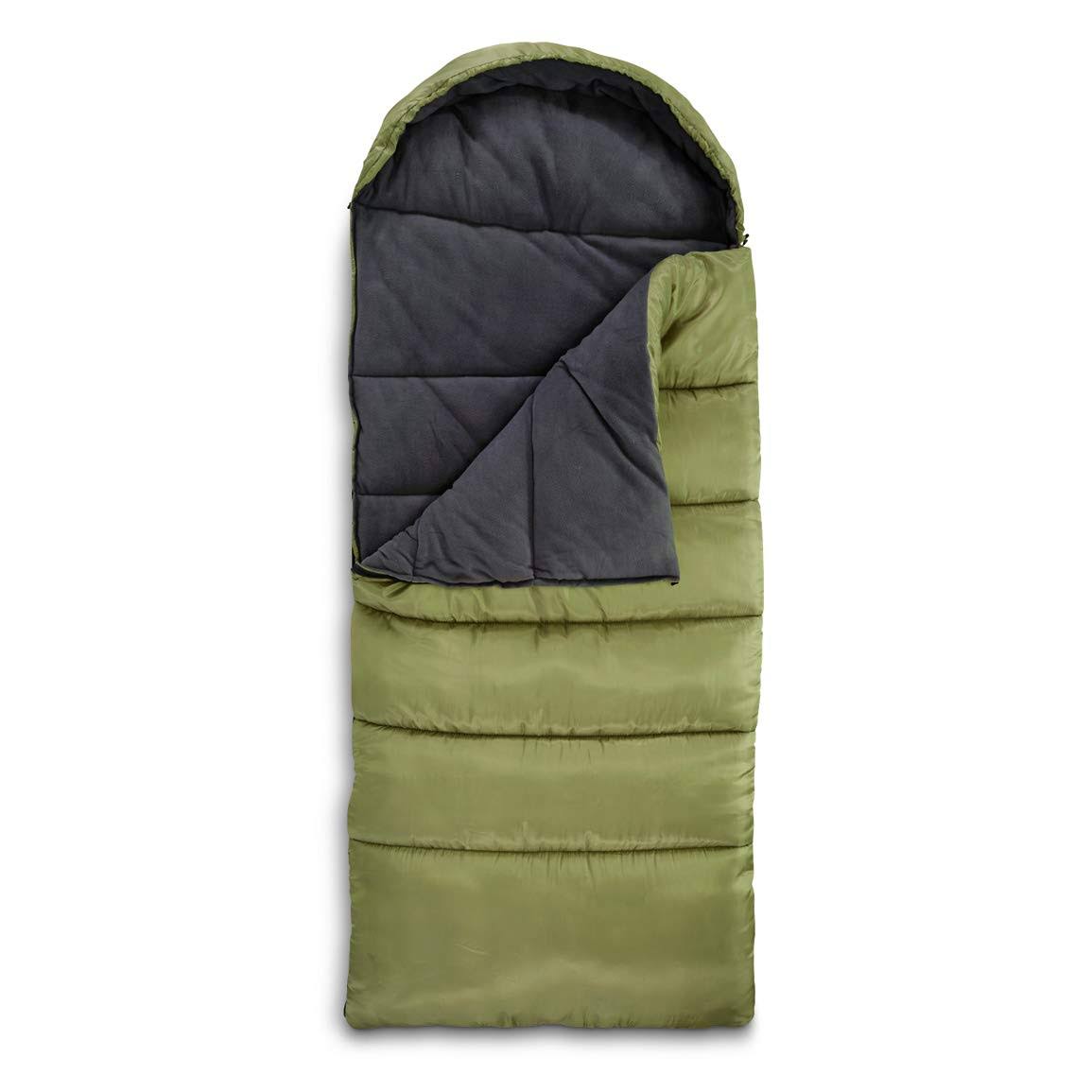 Guide Gear Fleece Lined Sleeping Bag -15