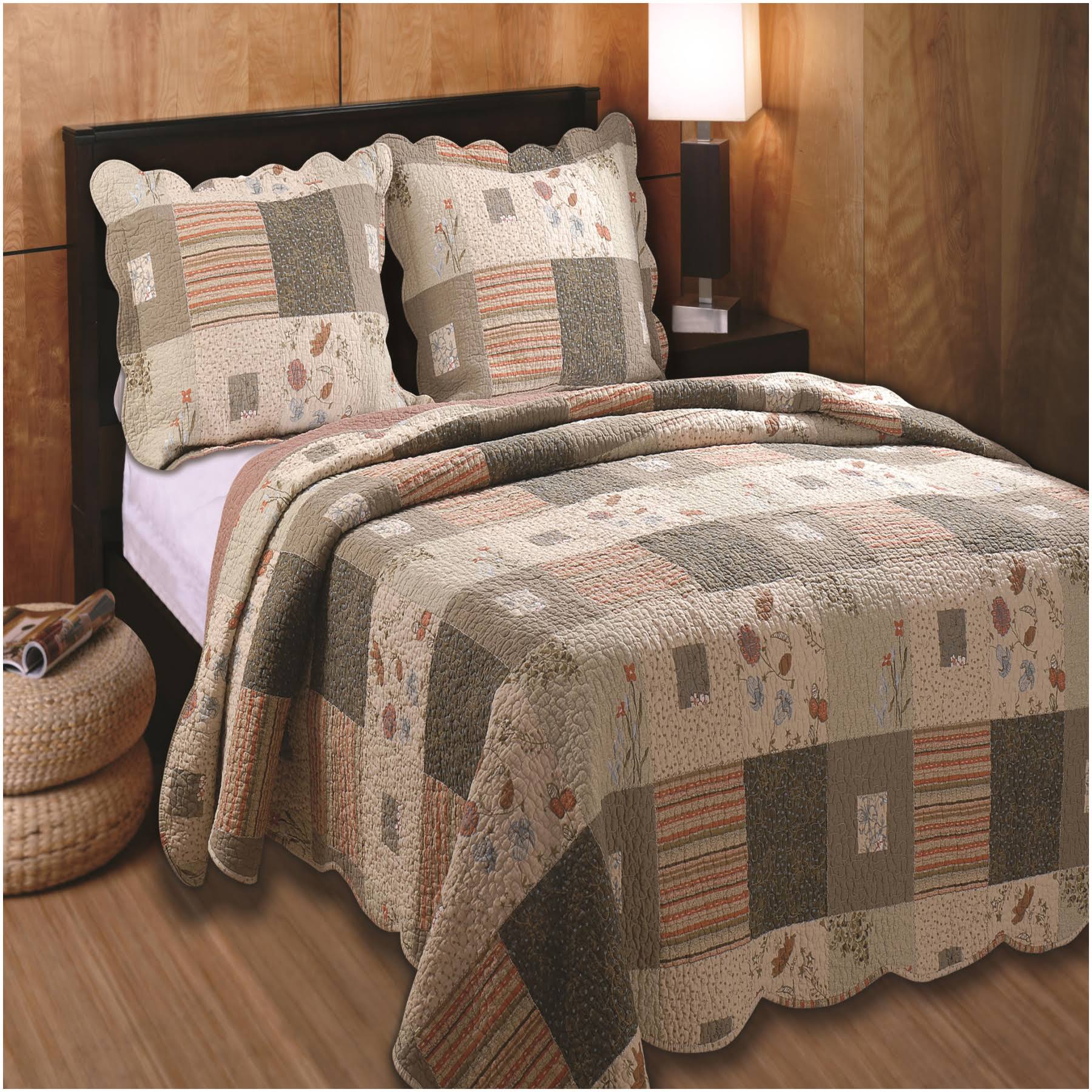 Greenland Home Fashions Sedona Quilt Set; King