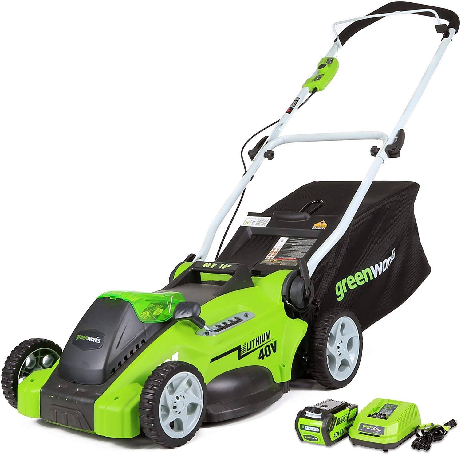 Greenworks G-max 40v Li-ion 16x22 Cordless Lawn Mower
