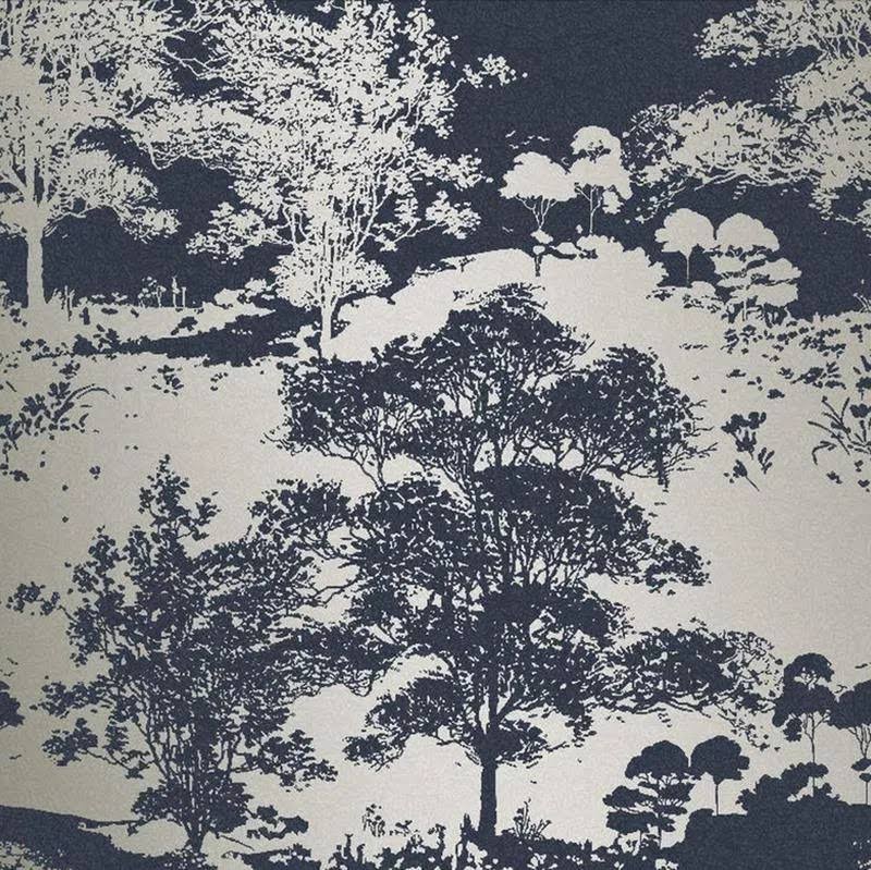 Graham u0026 Brown Meadow Notte Wallpaper