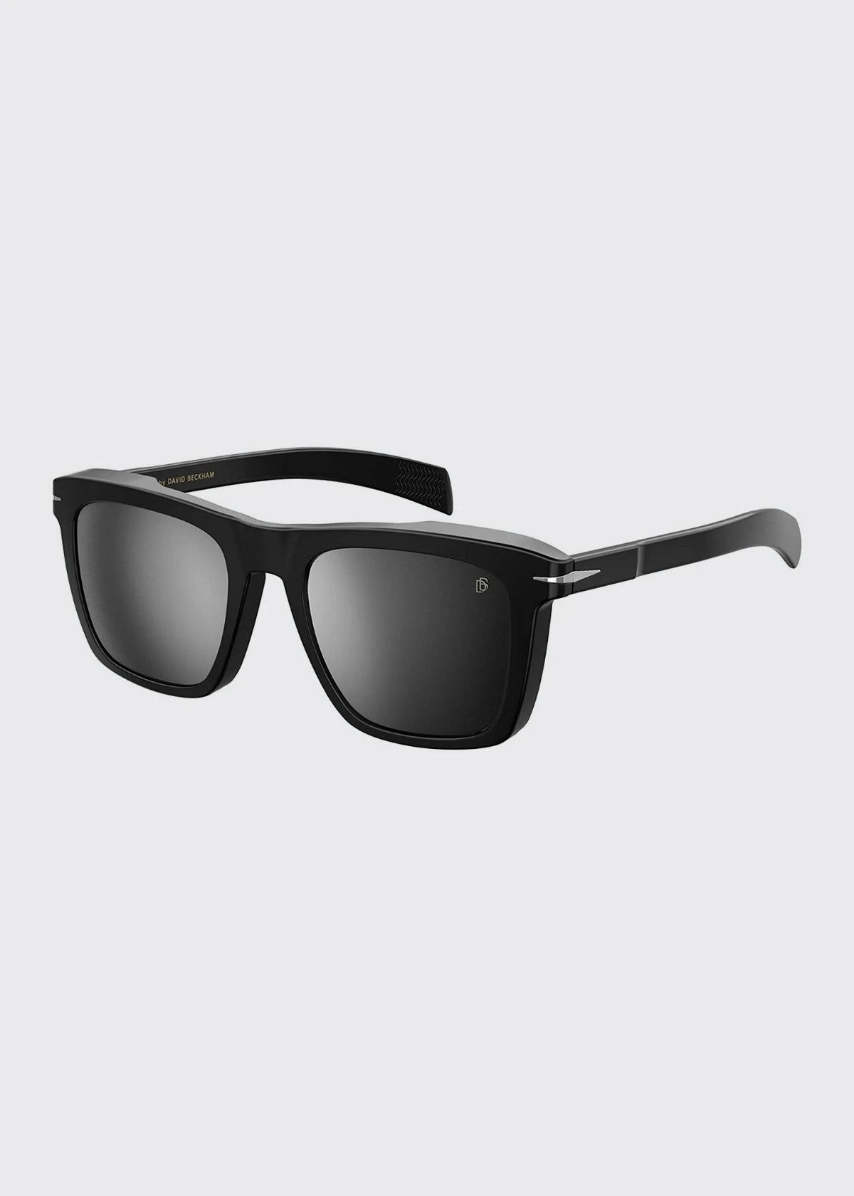 David Beckham Men&s 51mm Square Sunglasses - Black One-Size