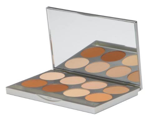 Graftobian HD Pro Powder Foundation Palette, Warm