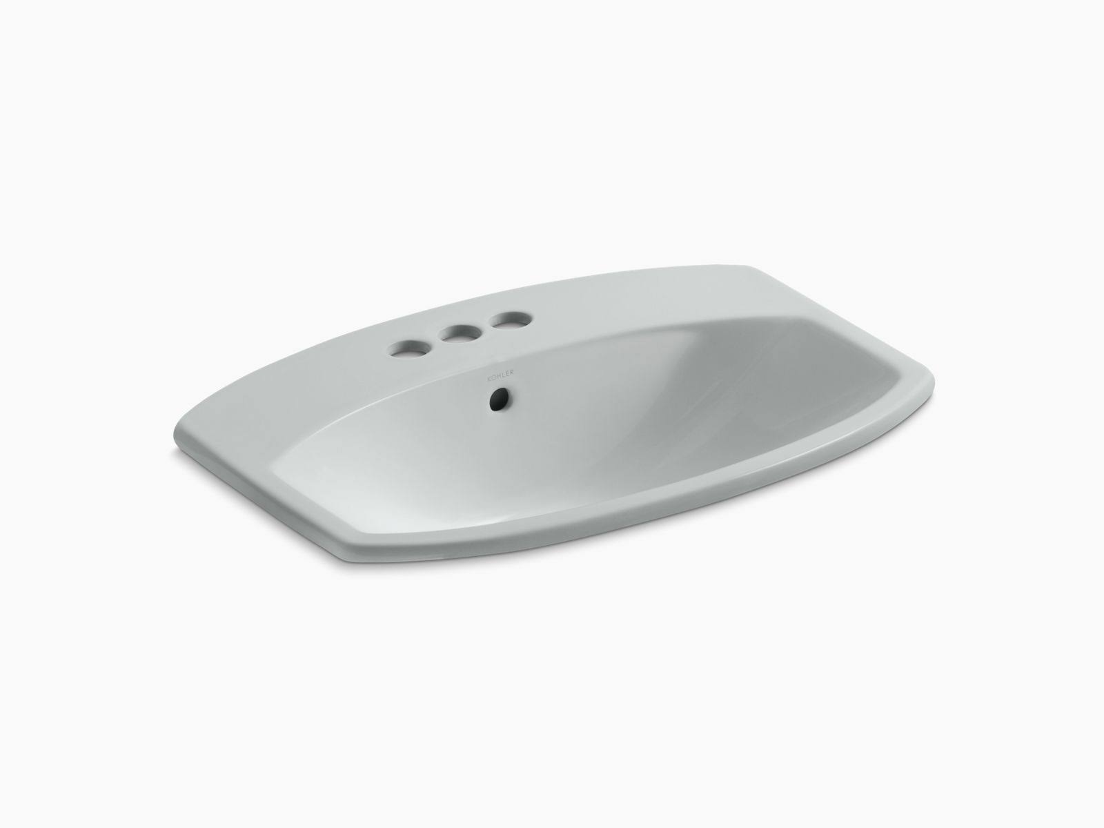 Kohler K-2351-4-95 Cimarron Bathroom Sink Ice Grey