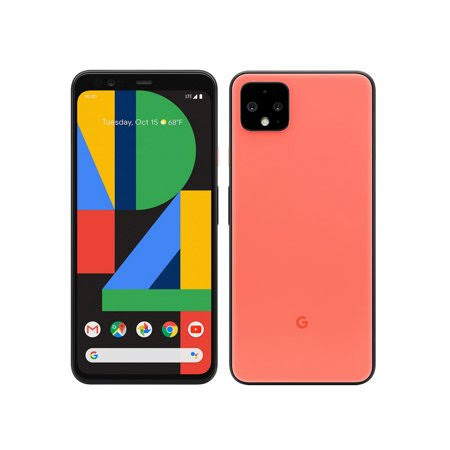 Google Pixel 4, Atu0026t Only | Orange, 128GB, 5.7 in Screen | Grade A+ | Ga01189-us, Size: in x in x in