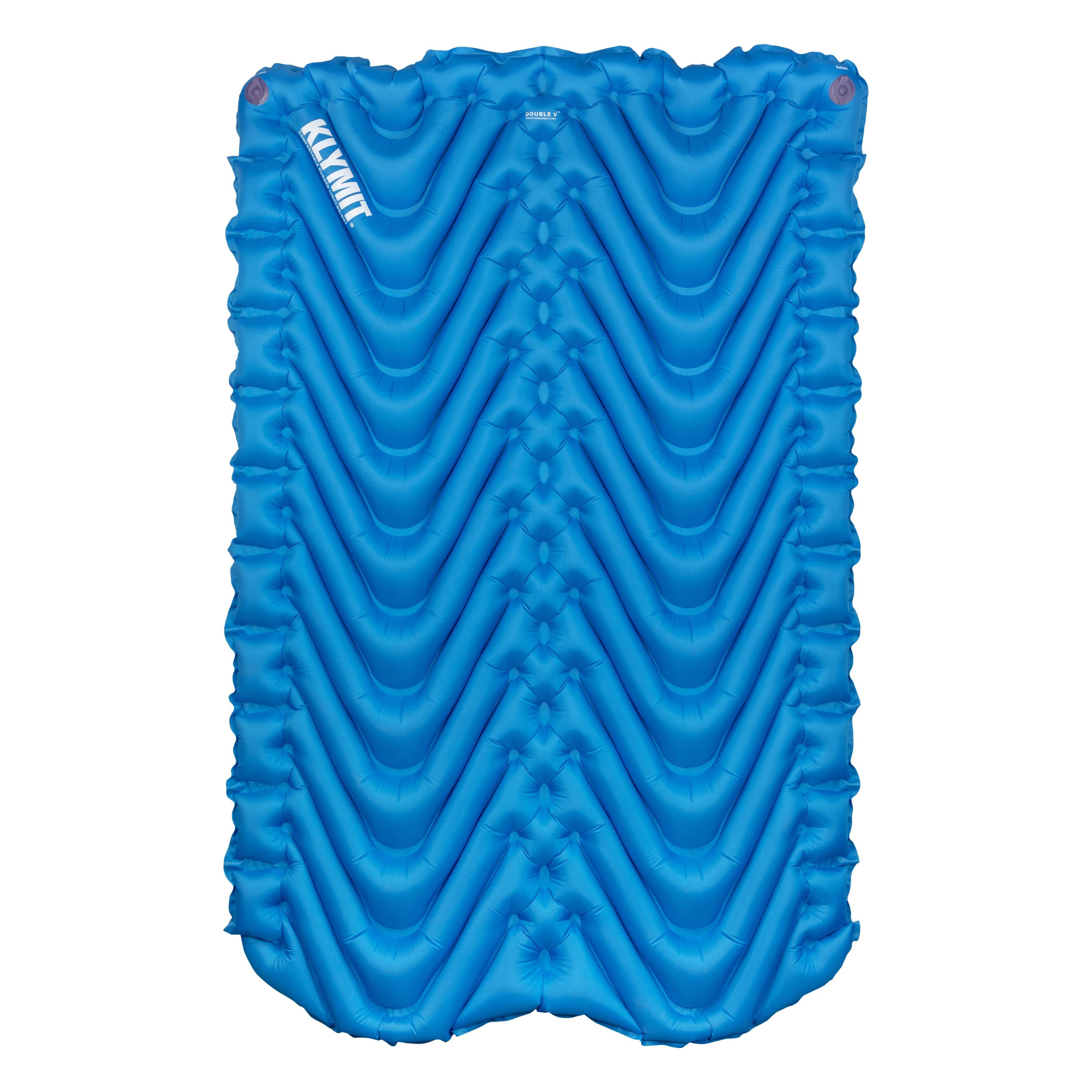 Klymit Double V Sleeping Pad, Blue