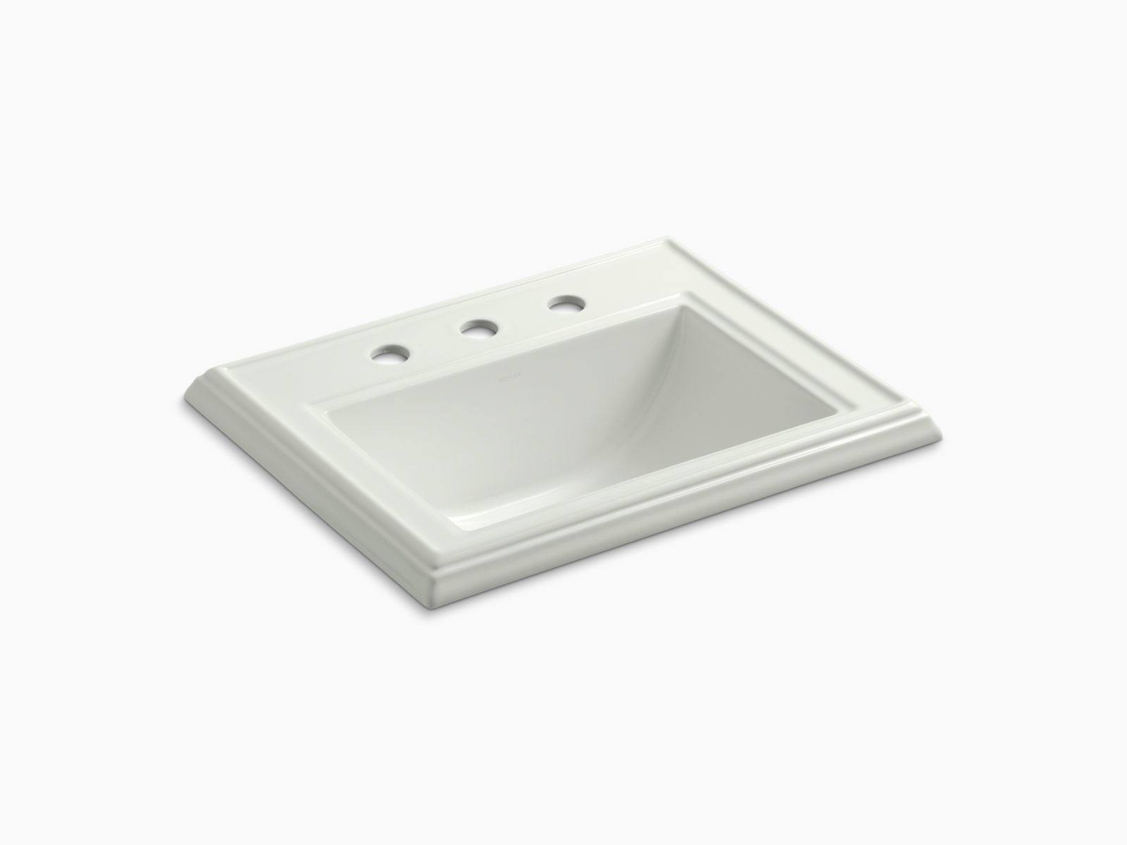 Kohler Memoirs Drop-in Bathroom Sink - K-2241-8-NY