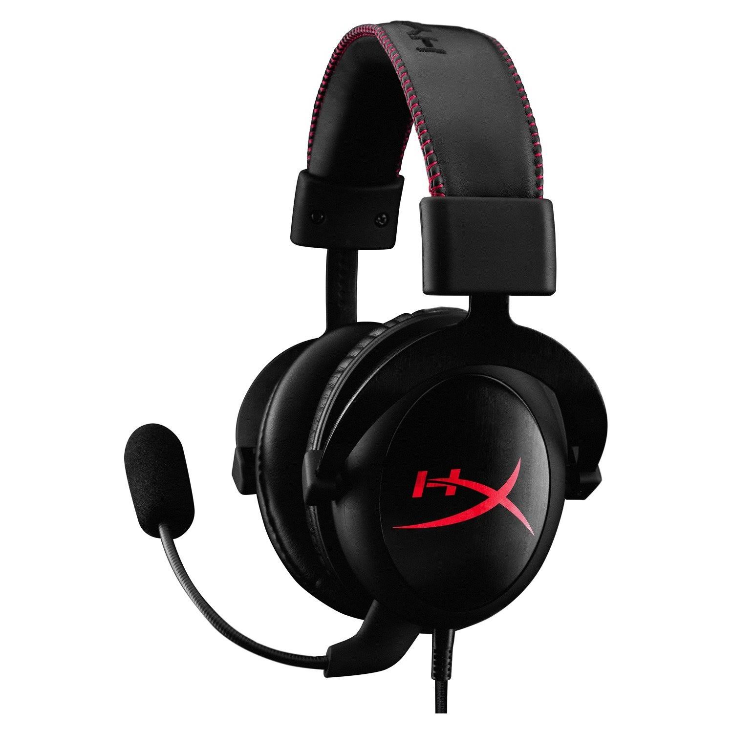 HyperX Cloud Over-Ear Headset - Red/Black