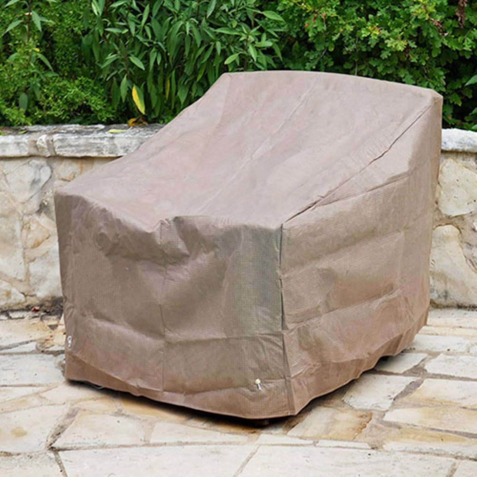 KoverRoos 34W x 40D x 33H KoverRoos III Deep Seating Cover Taupe