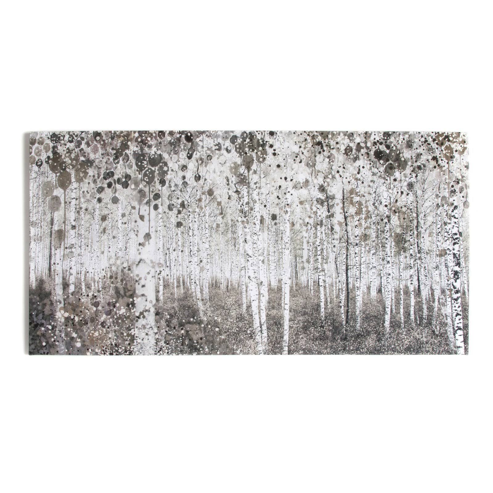 Graham and Brown 42-238 23 Inch x 47 Inch x22Neutral Woodsx22 Watercolor Art Print on Stretched Canvas