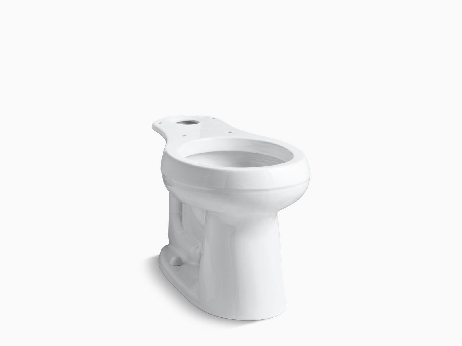 Kohler K-4347-0 Cimarron Comfort Height Round Front Toilet Bowl, White