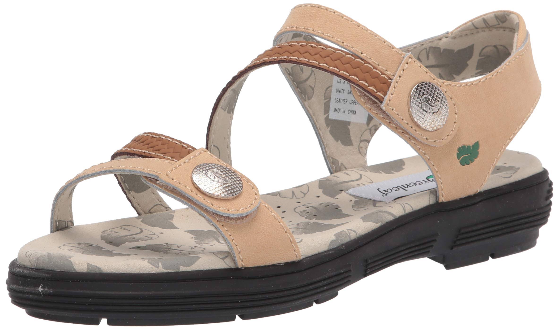Greenleaf Unity Women&s Spikeless Golf Sandal - Shoes (6) in Beige
