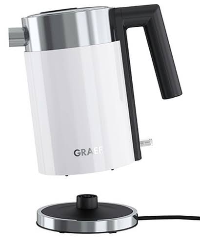 Graef WK 401 1L 2015W White Electric Kettle Hardware/Electronic