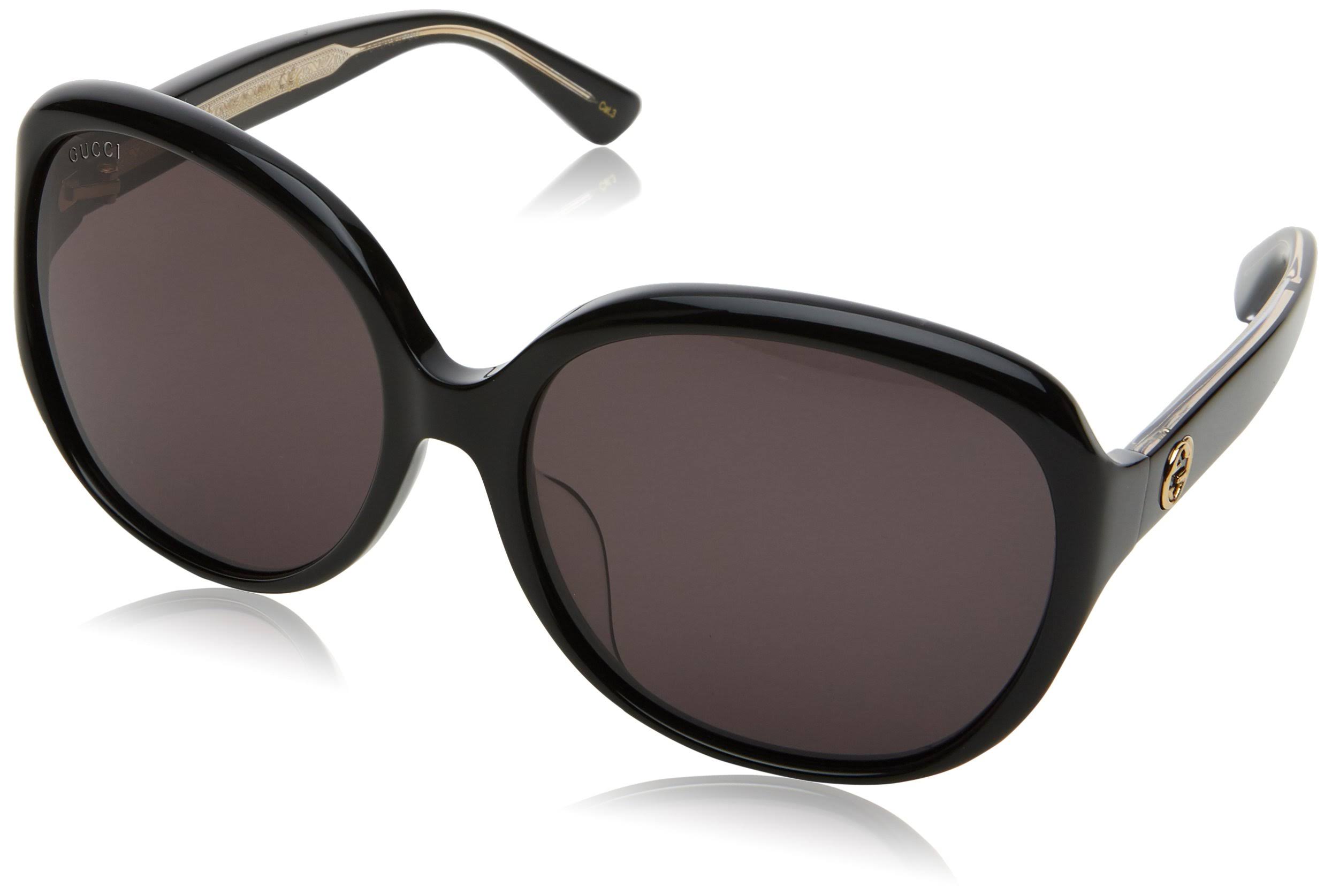 Gucci GG0080SK Sunglasses - Black (001)