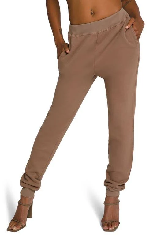 Plus Size Women&s Good American Good Waist Cotton Terry Joggers