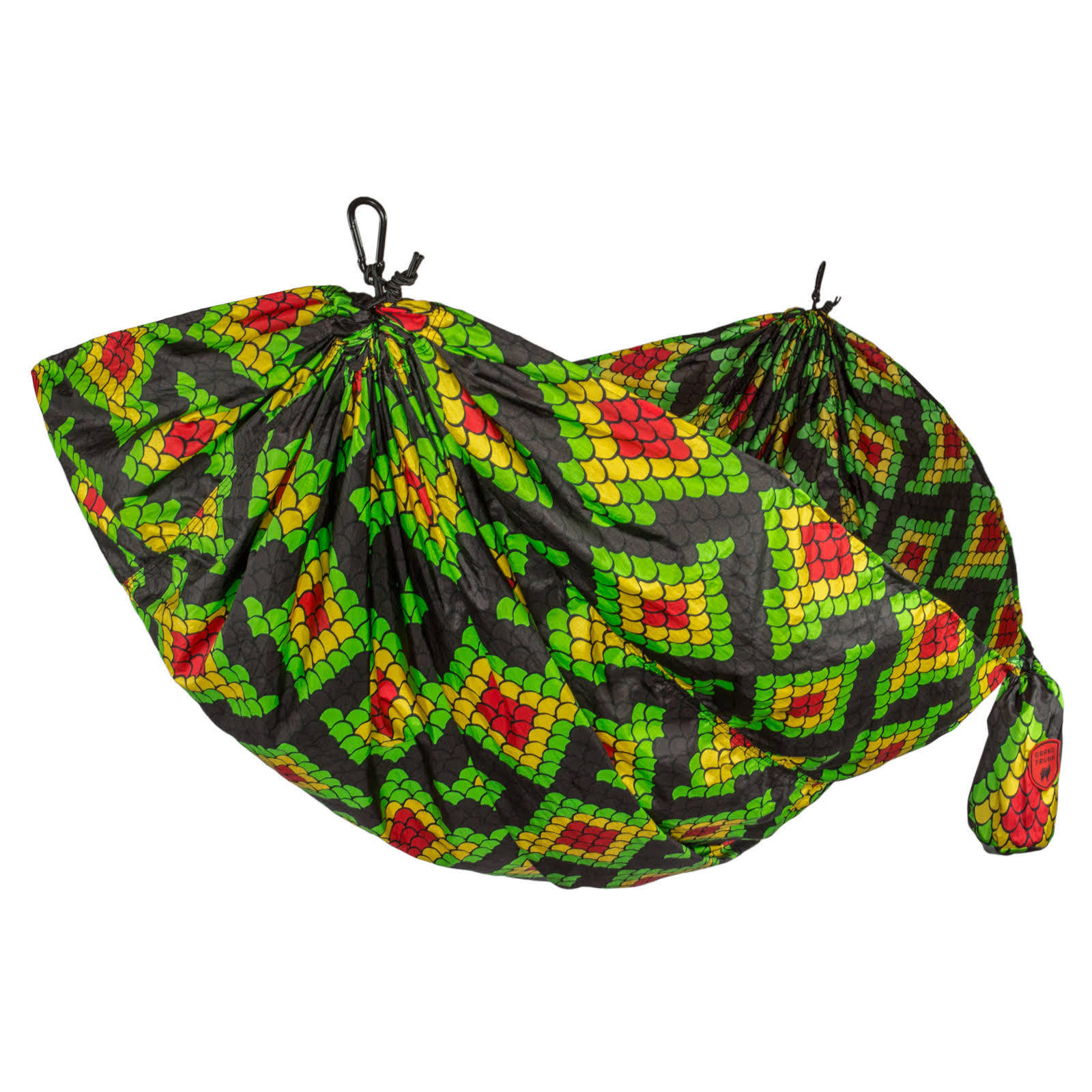 Grand Trunk Double Parachute Nylon Hammock Rasta