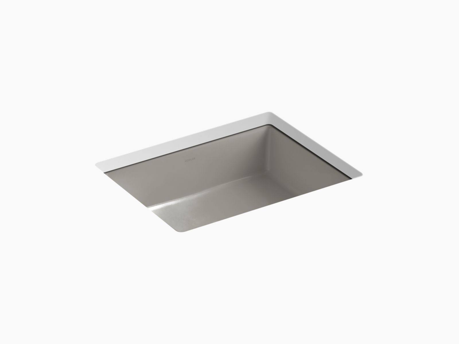 Kohler K-2882 Verticyl Rectangle Undermount Bathroom Sink Cashmere