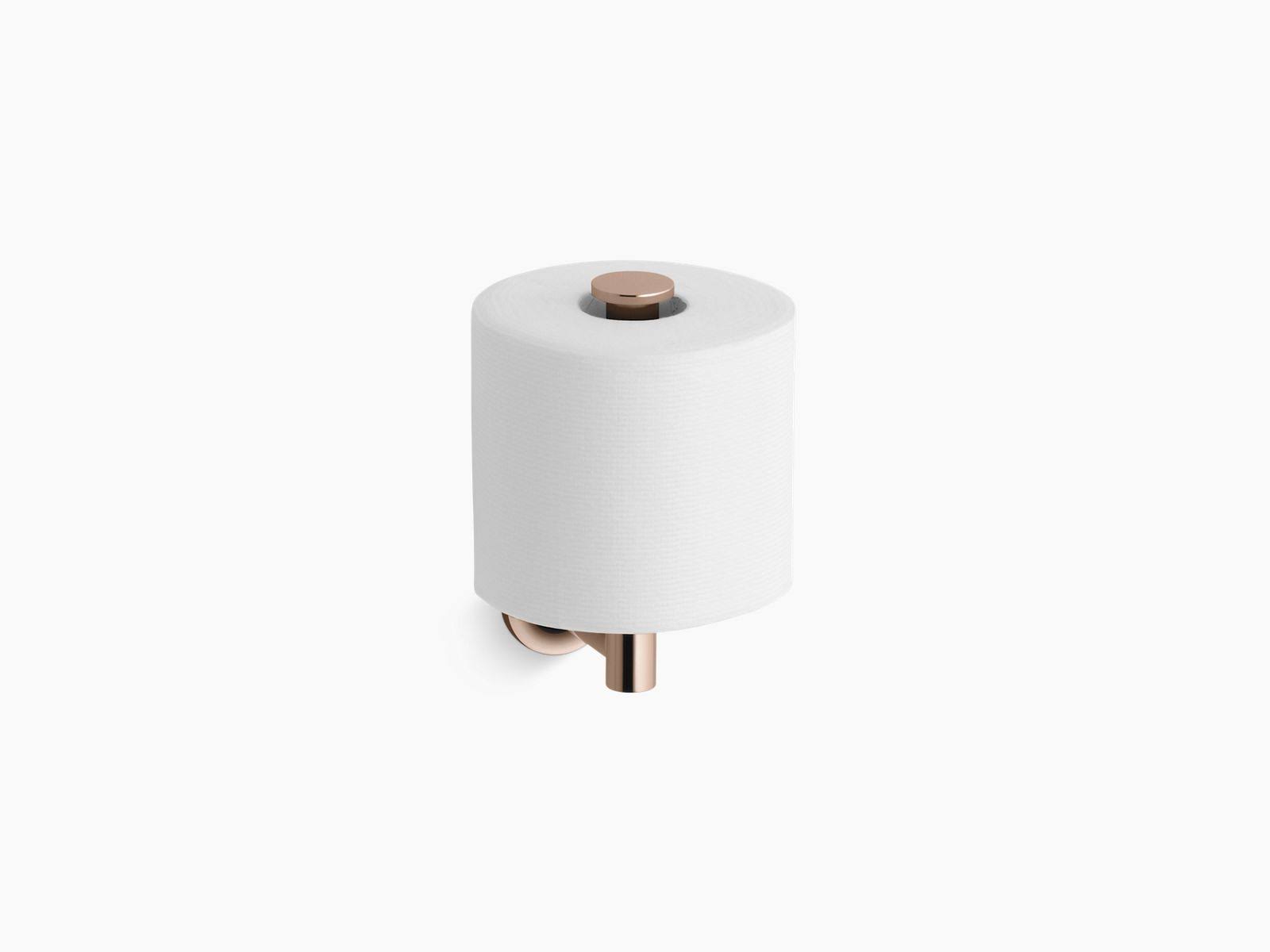 Kohler K-14444-RGD Purist Toilet Paper Holder - Vibrant Rose Gold