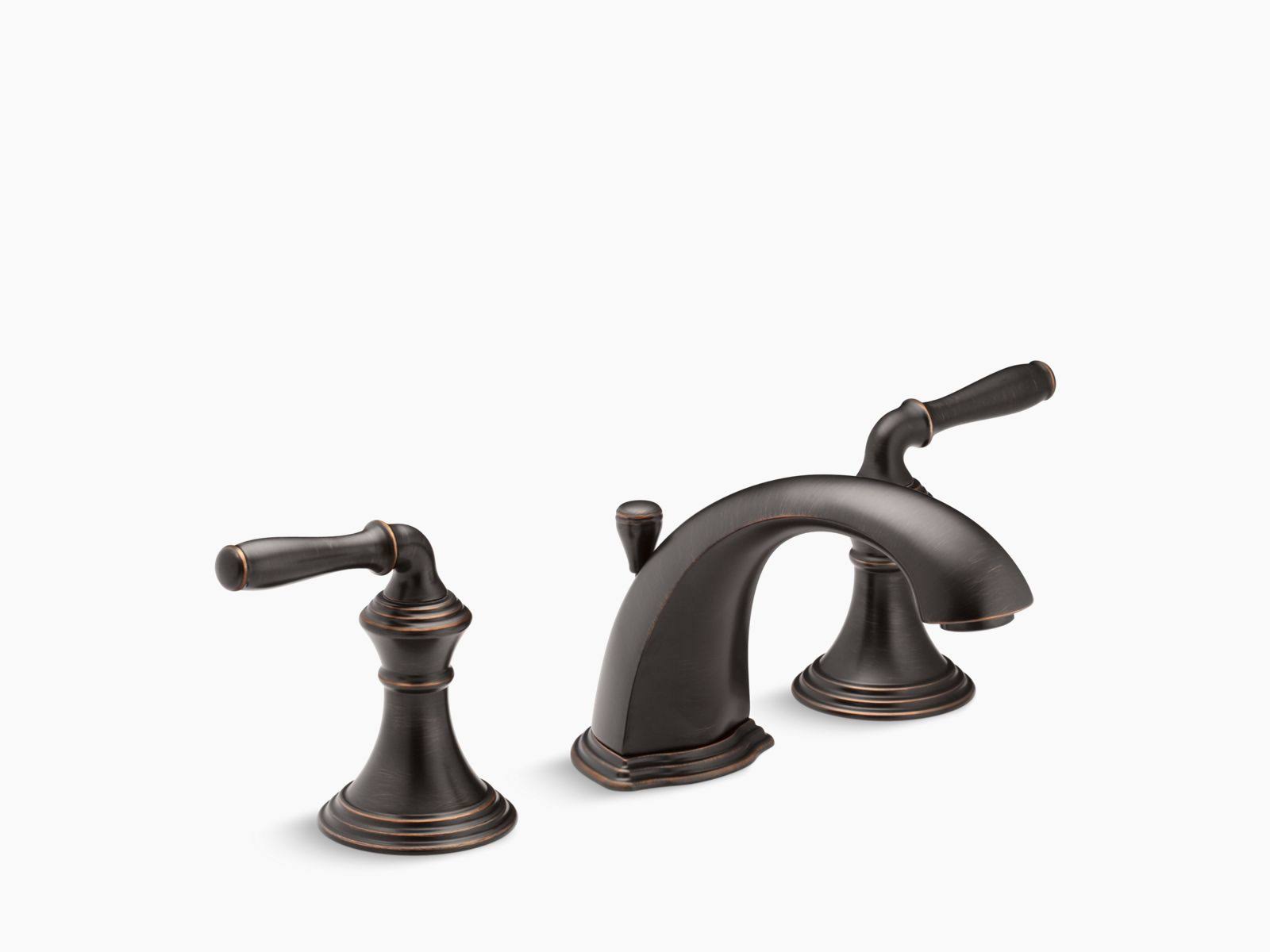 Kohler K-394-4-2BZ Devonshire Widespread Bathroom Faucet - Oil Rubbed Bronze