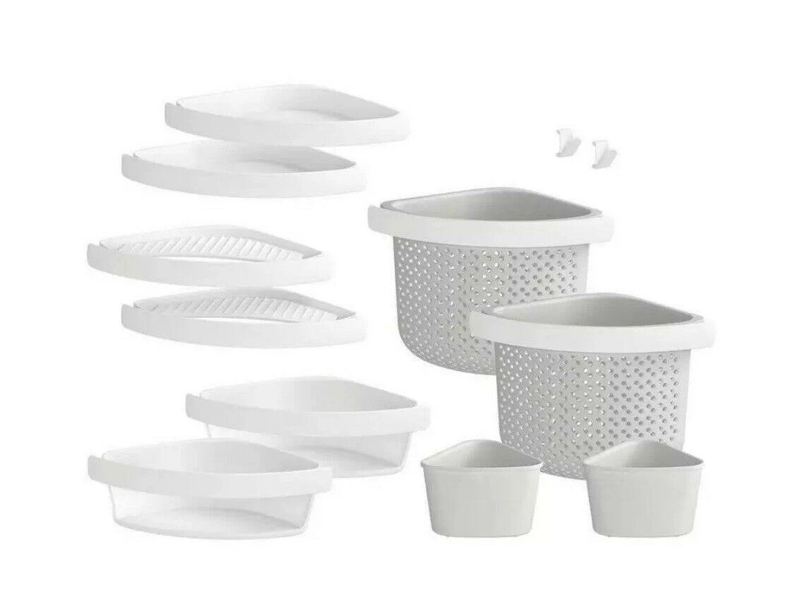 Sterling 88038700-0 Store+ Family 12-Piece Shelf Kit in White