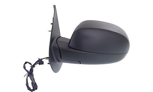 Kool Vue Set-cv39er Mirror Set of 2 Corner Mount Type Passenger Driver Side Plastic Textured Power with Caps Manual Folding Heat