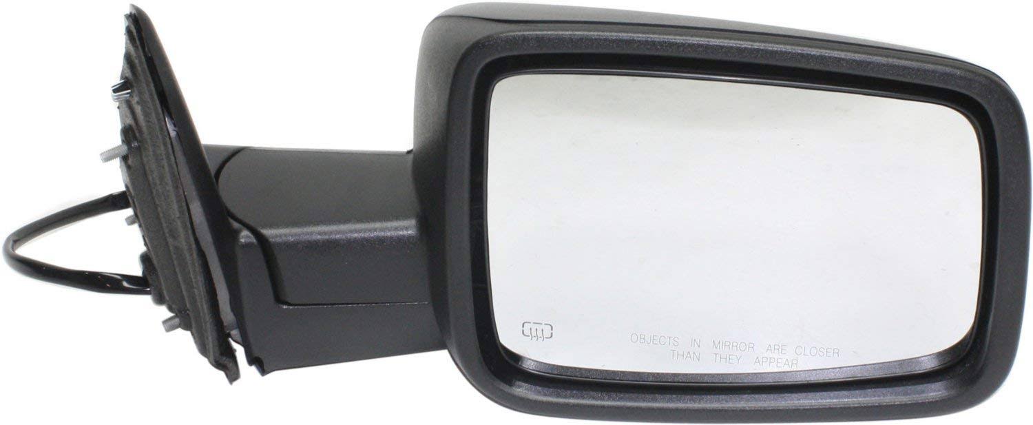 Replacement 2013 Ram 1500 Kool Vue MIRROR. Passenger SIDE, Textured Black DG84ER