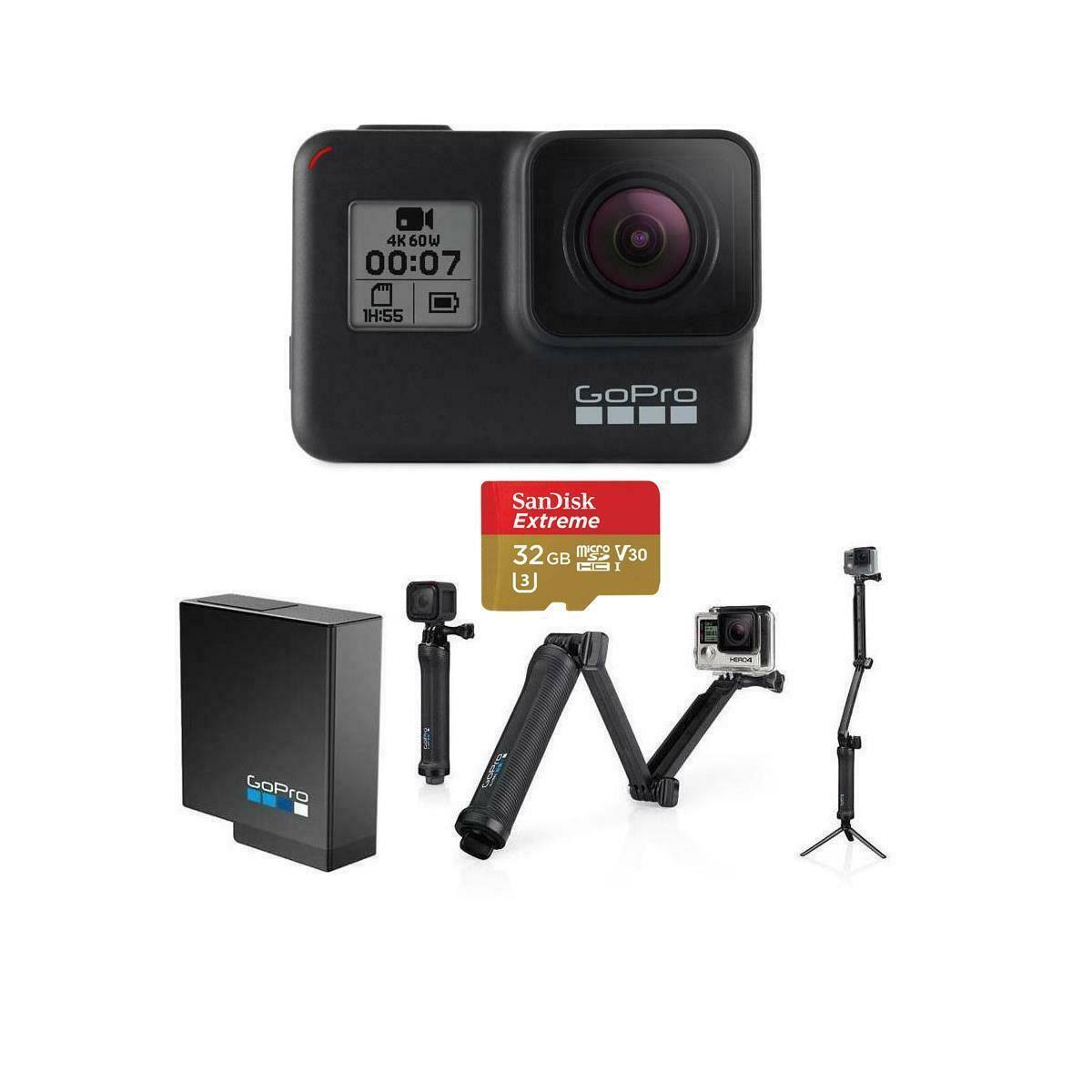 GoPro HERO7 Black 12.0 MP Ultra HD Action Camera - 4K