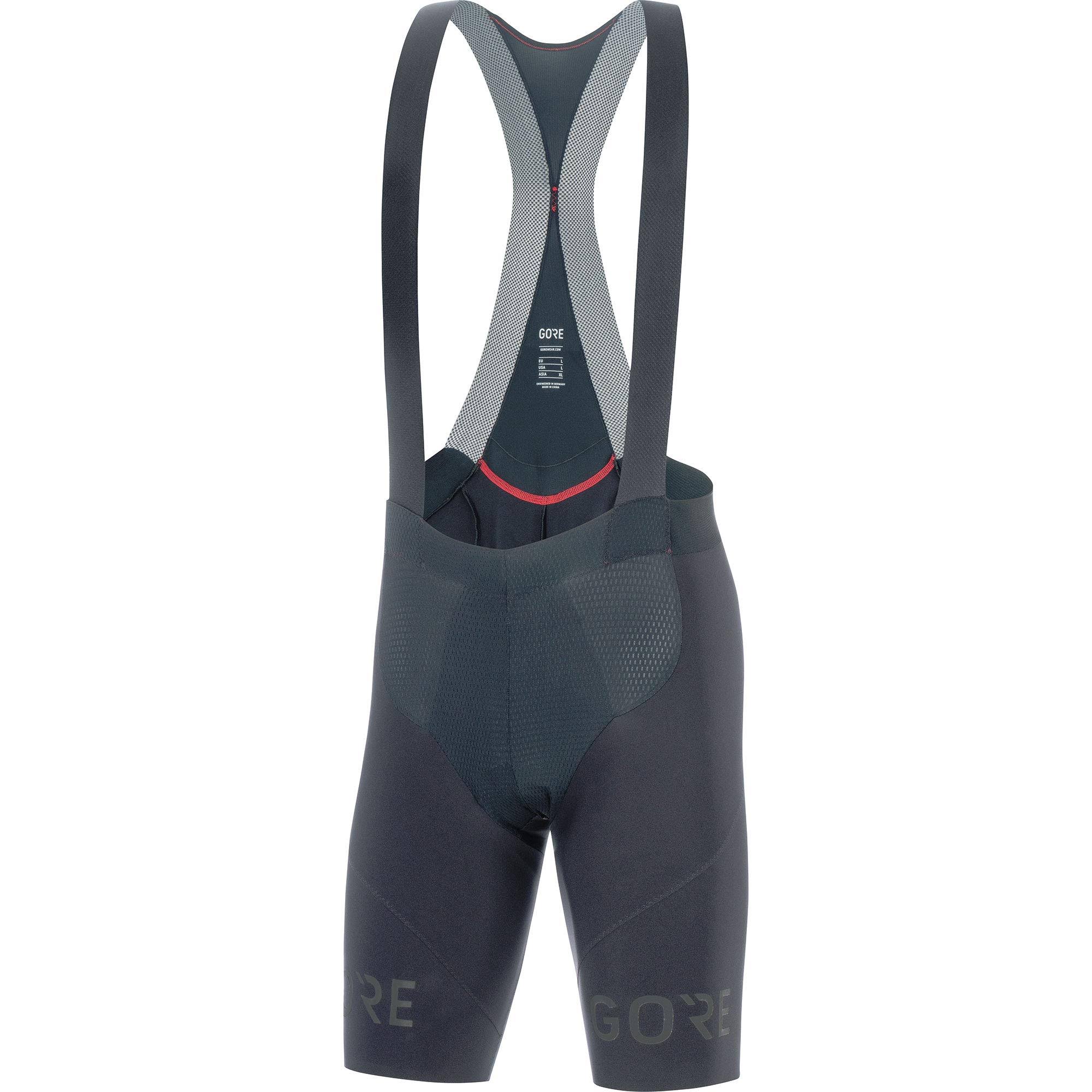 Gore Wear C7 Long Distance Bib Shorts+ - Black