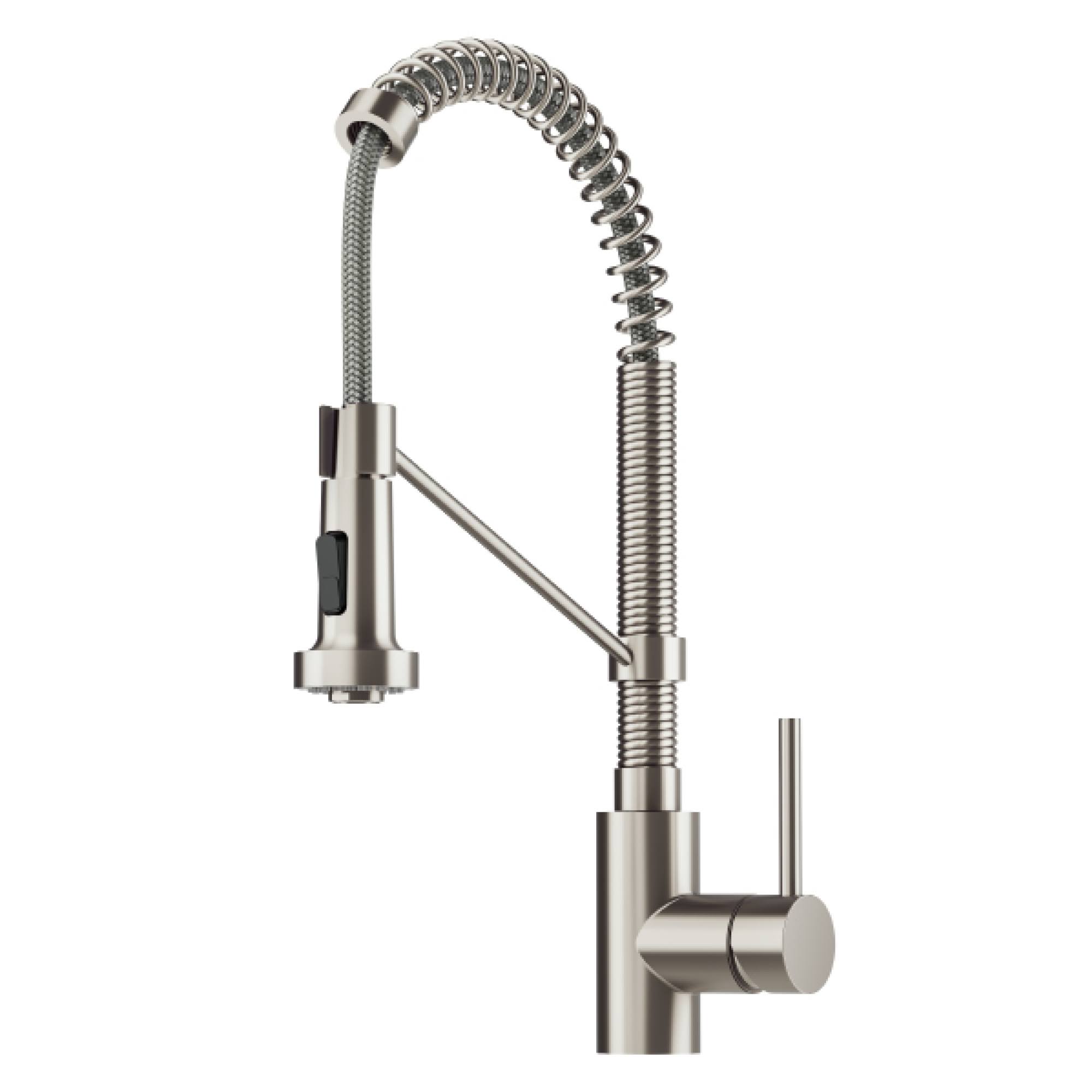 Kraus KPF-1610SFS Bolden Series Pull Down Faucet Single Handle Kitchen Faucet Finish: Spot Free Stainless Steel