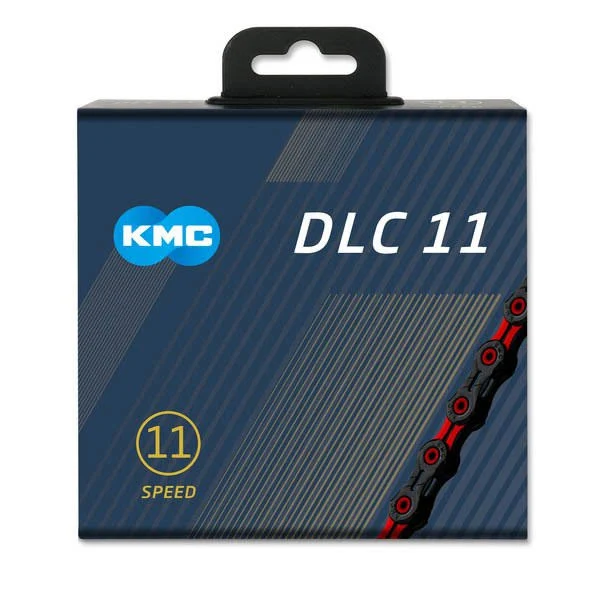 KMC X-11 DLC 11 Speed Chain - Black/Red