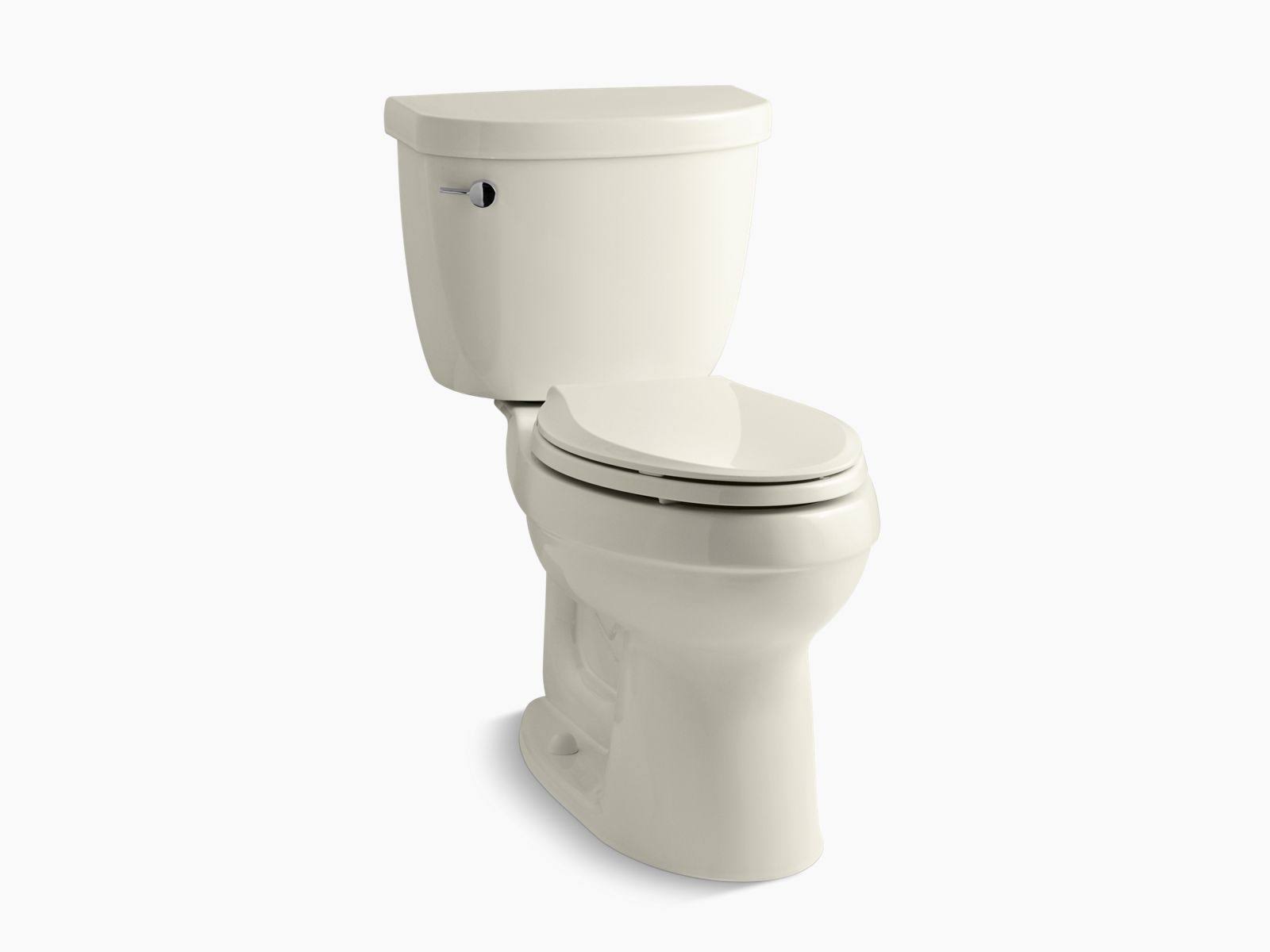 Kohler K-3589-96 Biscuit Cimarron Comfort Height 2 Piece Elongated 1.6 GPF Toilet