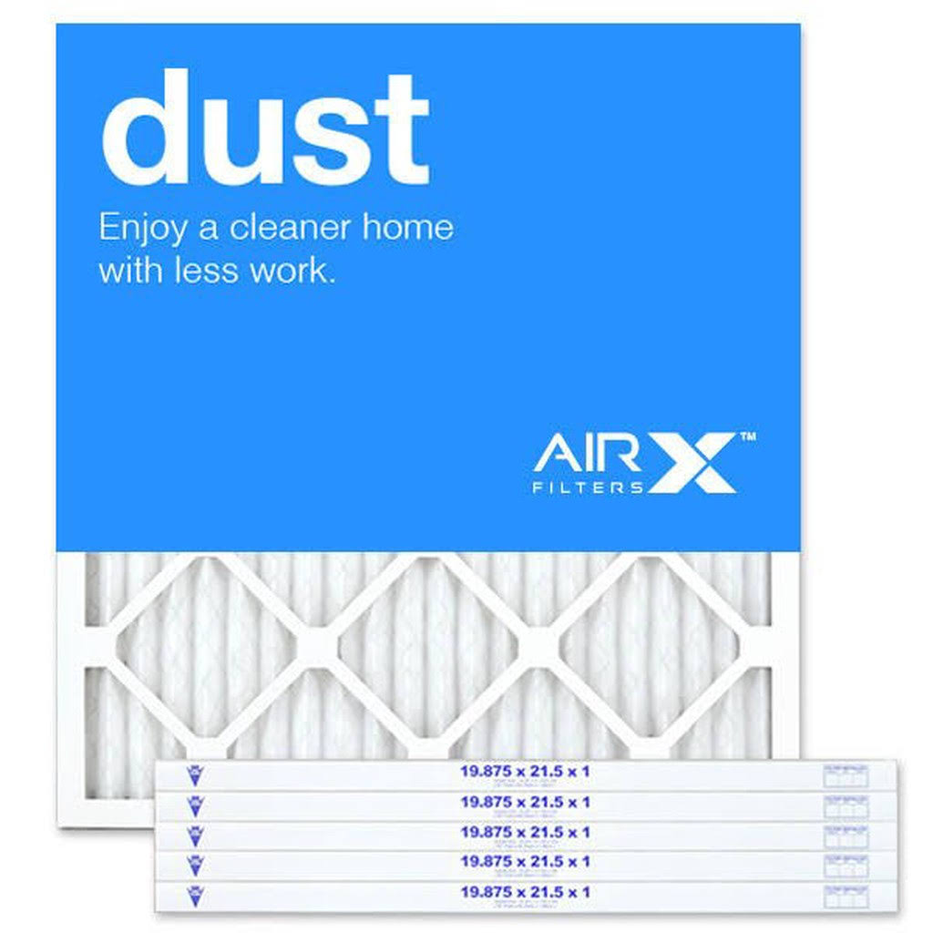 AIRx Filters Dust 19.75x21.5x1 Air Filter Replacement MERV 8 AC Furnace Pleated Filter, Pack-6