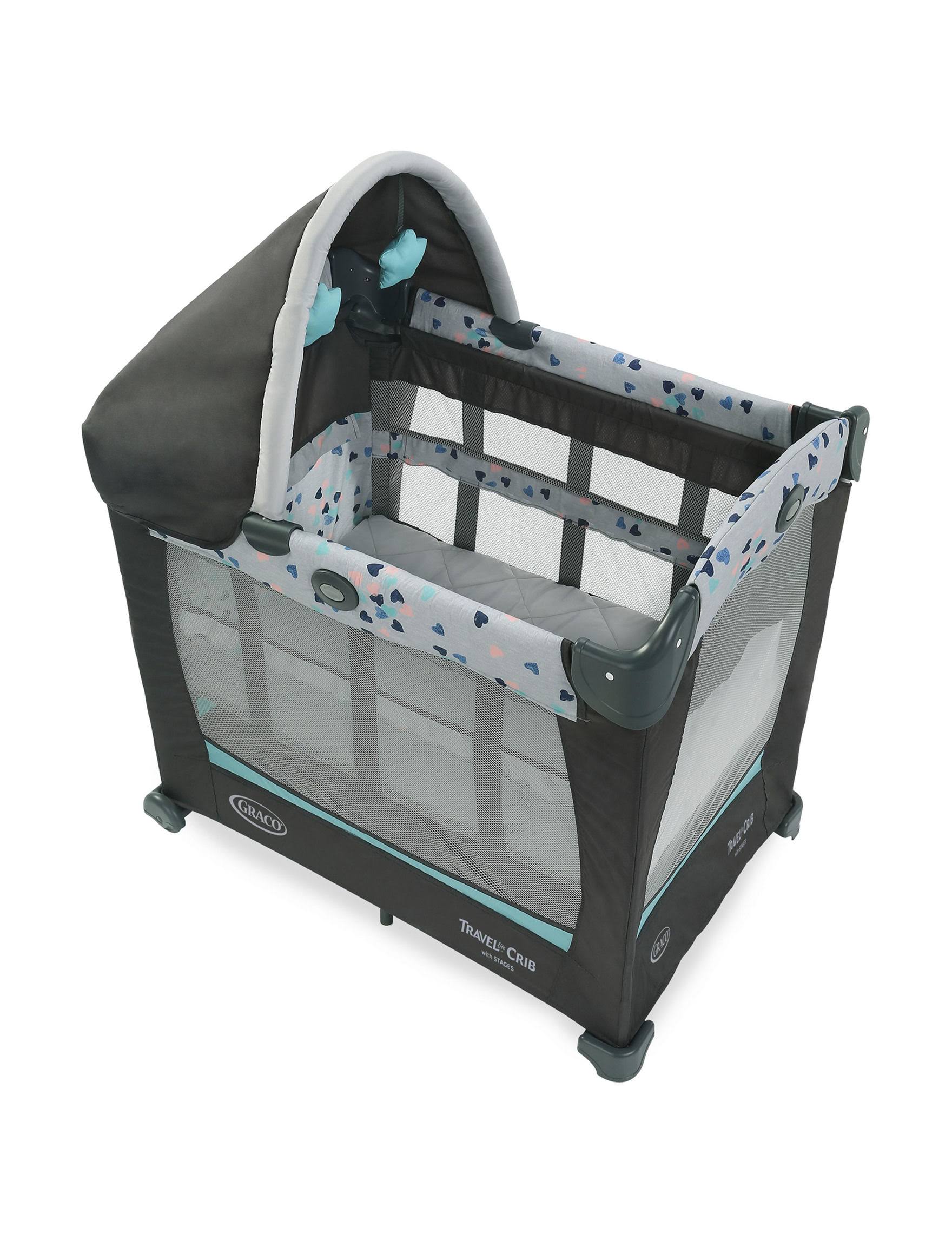 Graco - Travel Lite Crib with Stages, Lauren