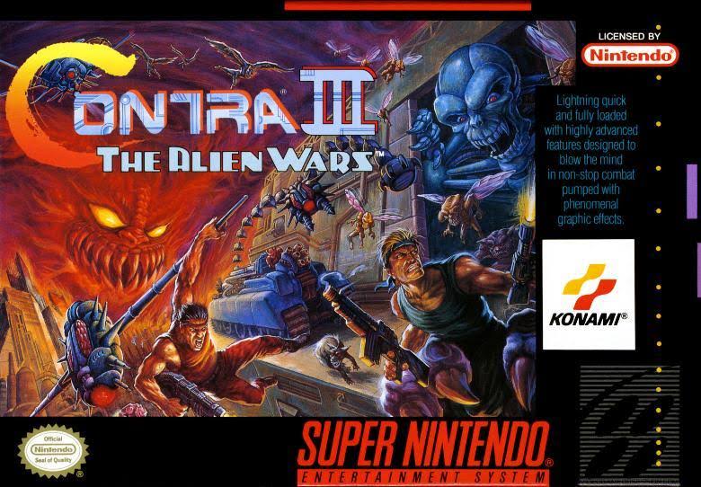 Contra III The Alien Wars - Super Nintendo