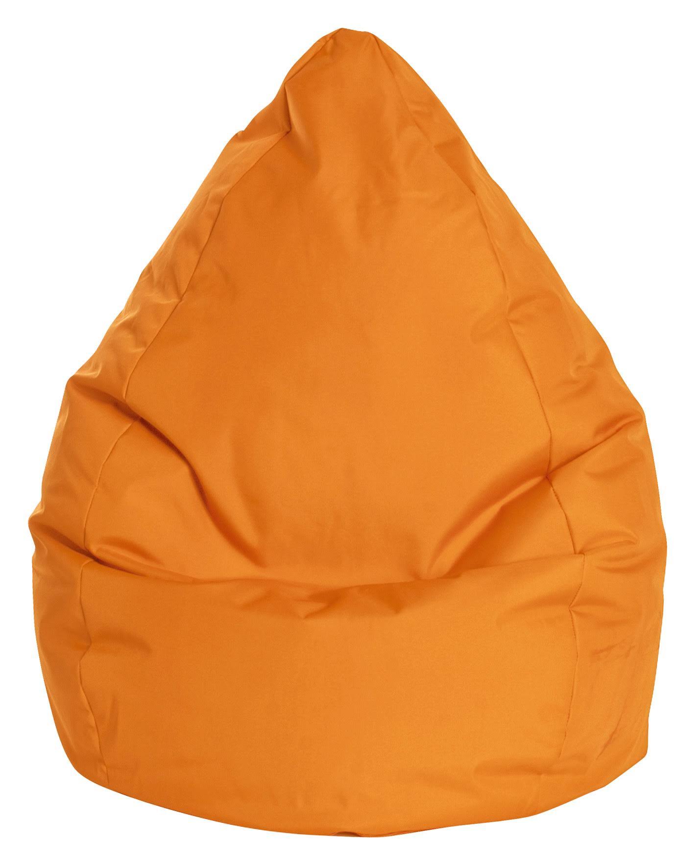 SittingPoint Brava Bean Bag Chair Upholstery: Orange