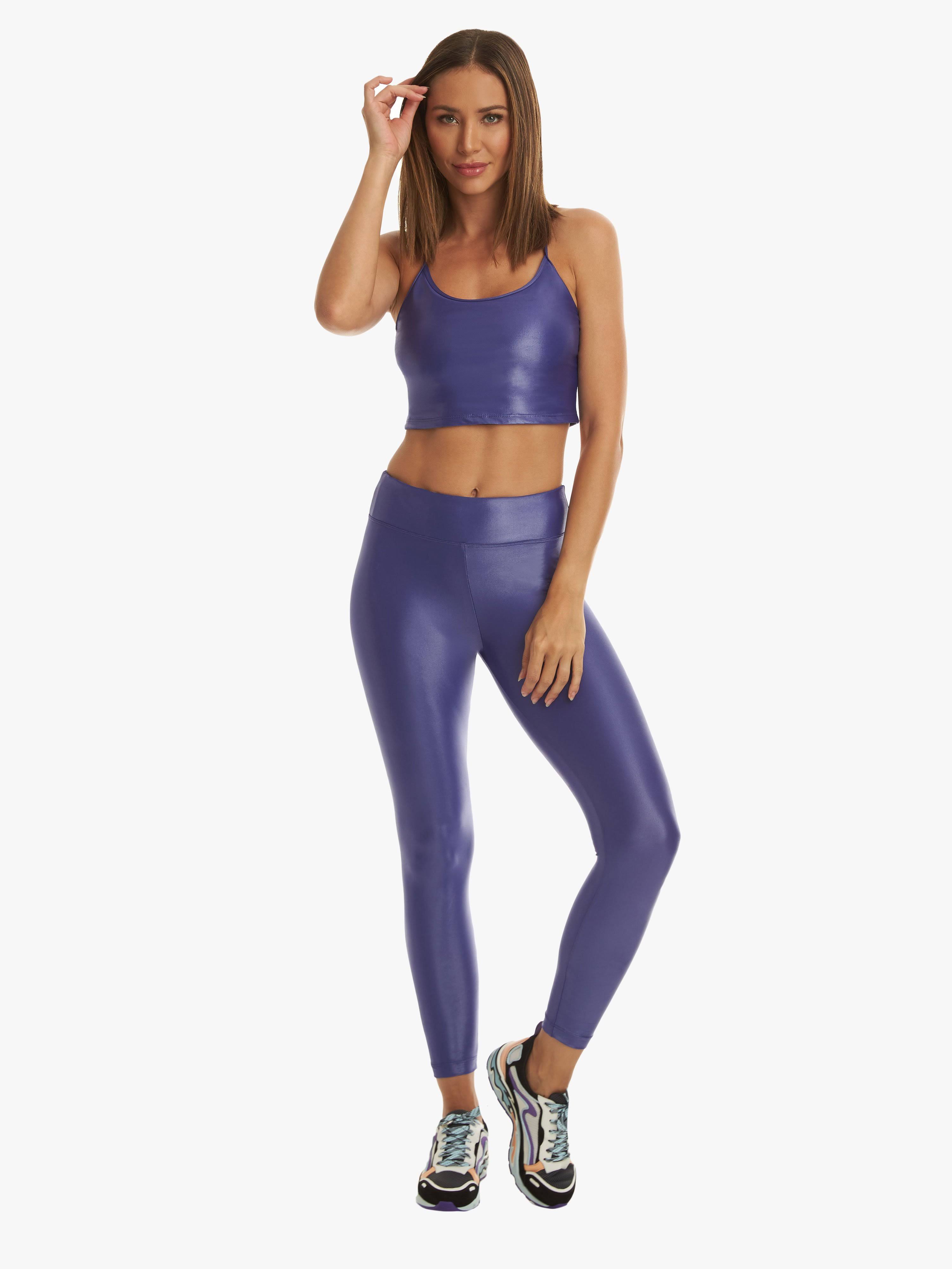 Koral Lustrous High Rise Infinity Legging - Dark Iris