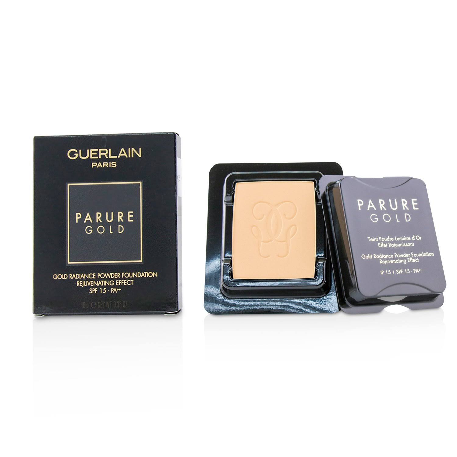 Guerlain - Parure Gold Rejuvenating Gold Radiance Powder Foundation SPF 15 Refill - #03 Beige Naturel 10g/0.35oz
