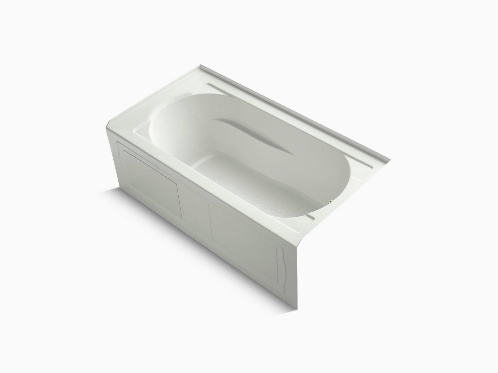 Kohler K-1184-RA Devonshire 60x22 x 32x22 Alcove Soaking Bathtub - Dune