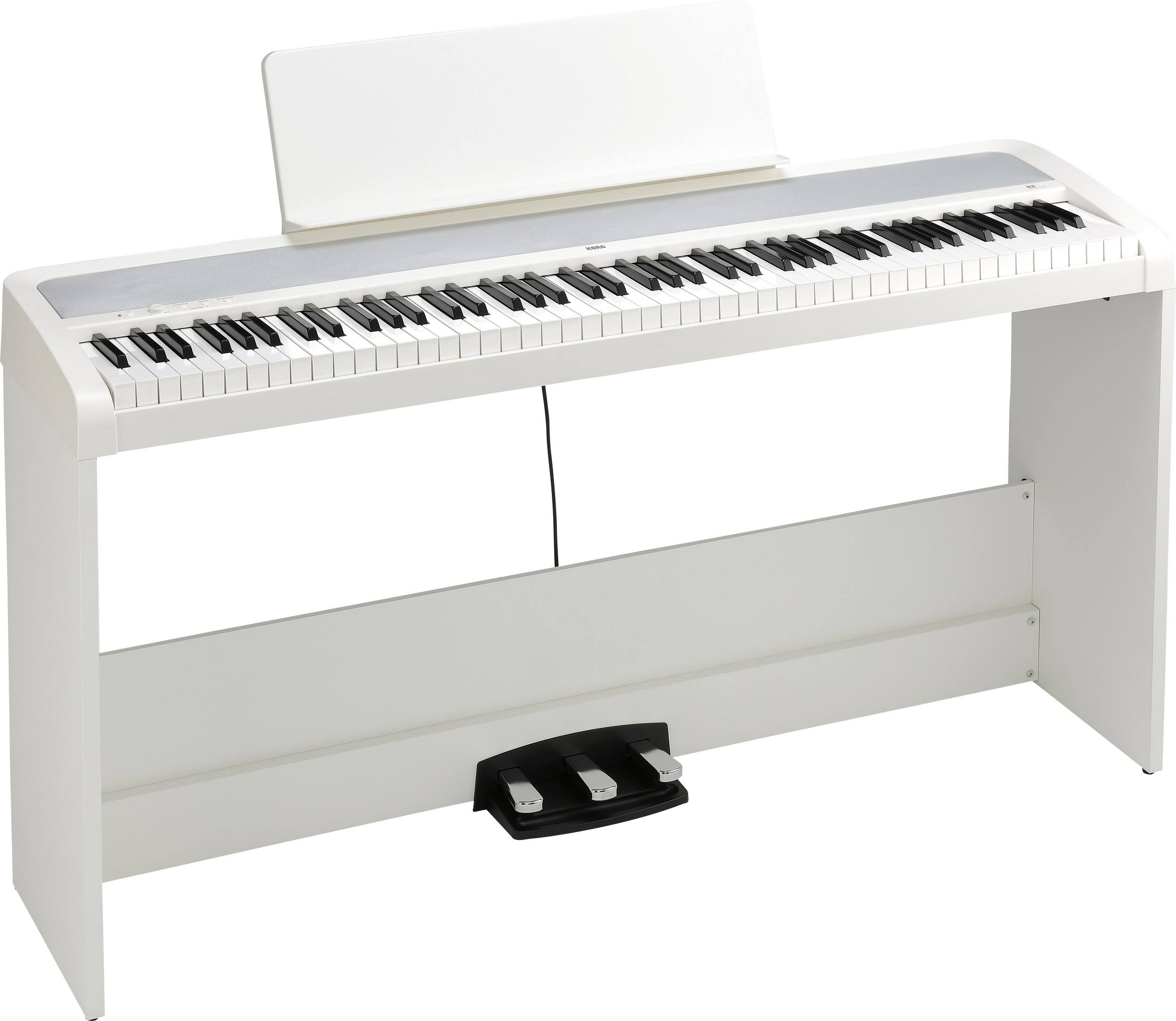 Korg B2SP 88-Key Digital Piano with Stand White