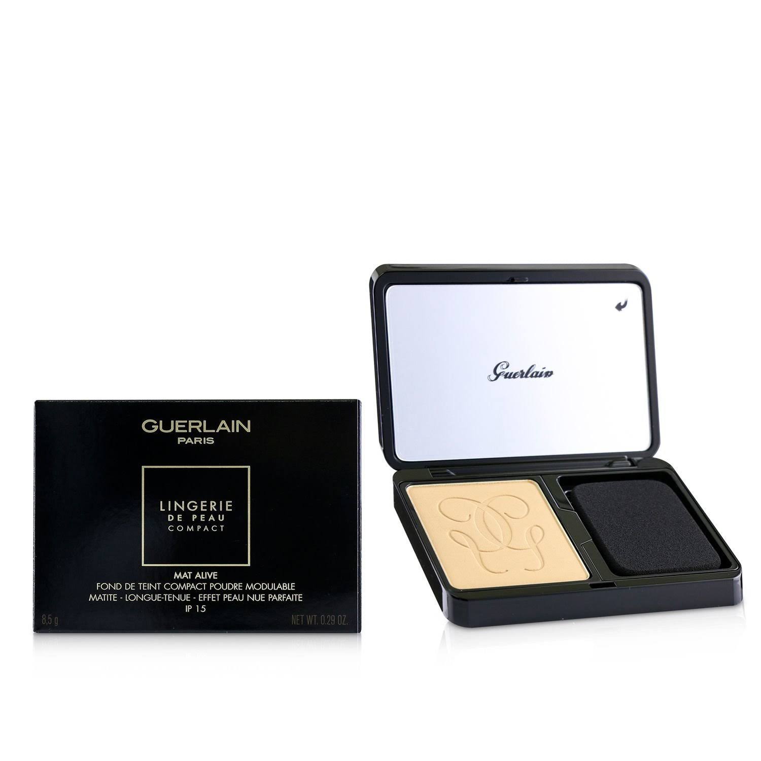 Guerlain Lingerie De Peau Mat Alive Compact Powder Foundation 04N Medium