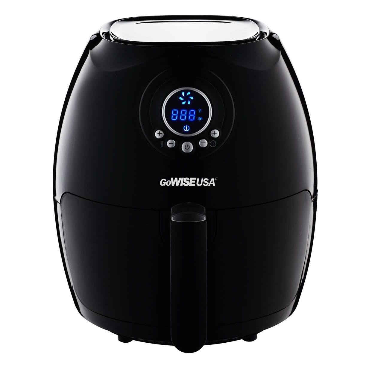 GoWISE USA Digital Air Fryer Black - 2.75 qt - Black