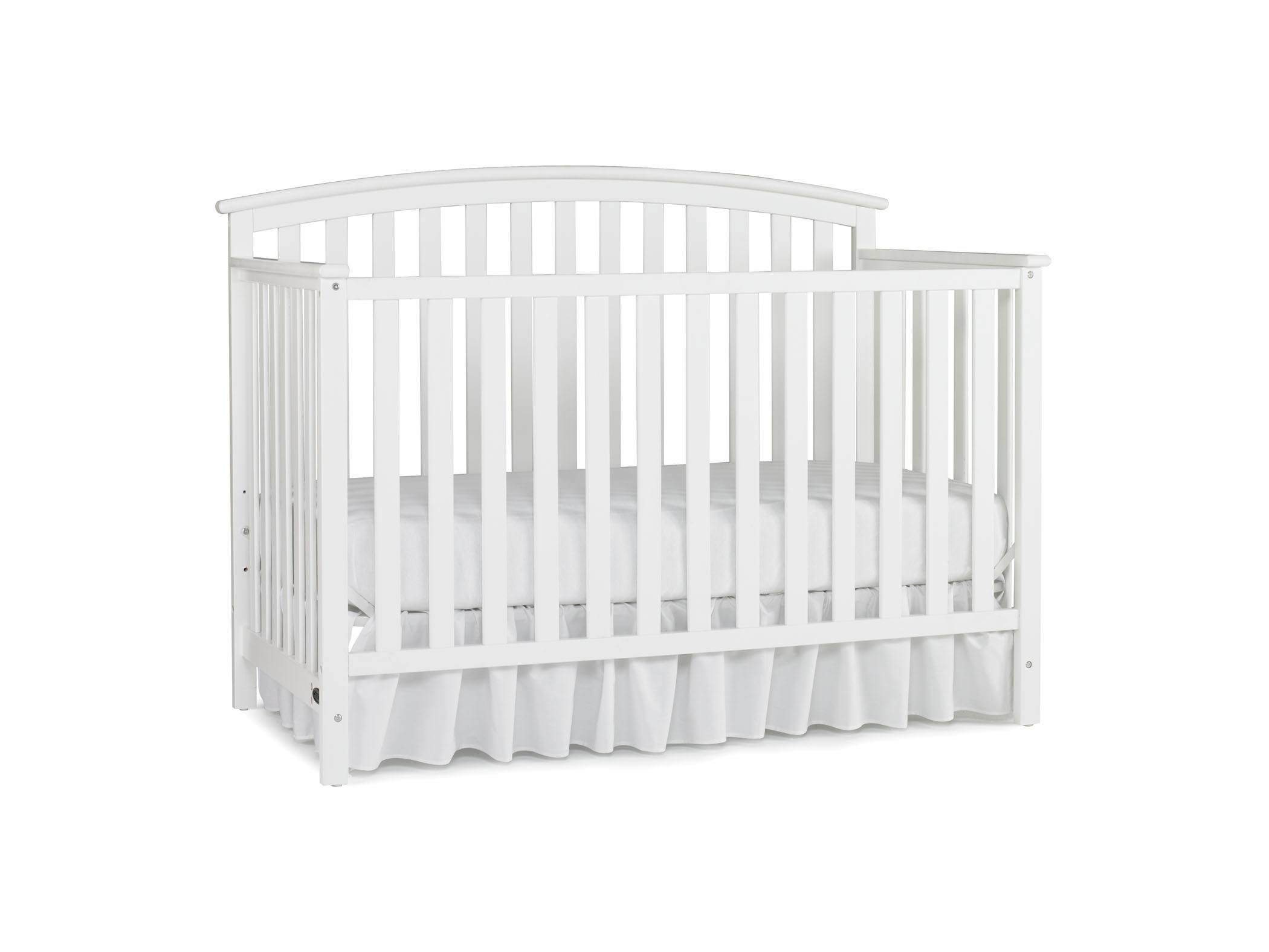 Graco Freeport 4 in 1 Convertible Crib (White)