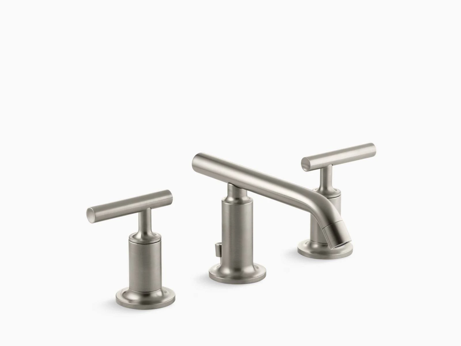 Kohler K-14410-4-BN Purist Widespread Lavatory Faucet - Brushed Nickel